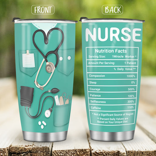 1pc Nurse/Doctor Gifts -Nurse/Doctor Tumbler Cup - Realistic Health Practitioner Physician Suit & Stethoscope - Stainless Steel Tumbler with Lid, Double Wall Insulation, Chrismass Birthday Graduation Thanksgiving Gift for Nurse Healthcare Worker 20oz Bee's to Find
