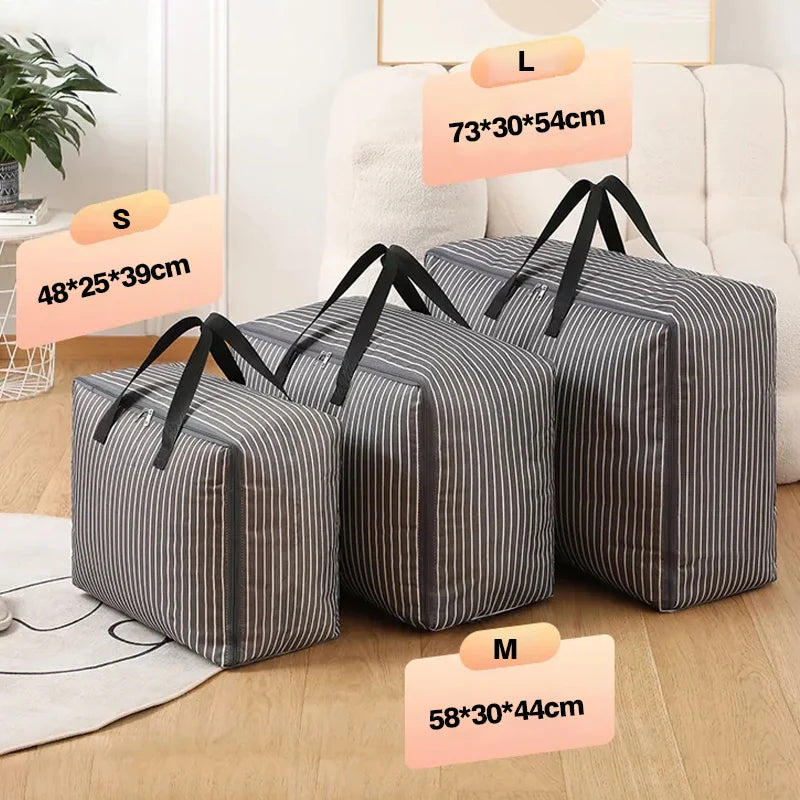 Waterproof Oxford Cloth Storage Bag Moisture Dust Proof Proof Organizer Big Capacity Quilt Clothes Blanket Storage Bags 가방 - Bee's to Find