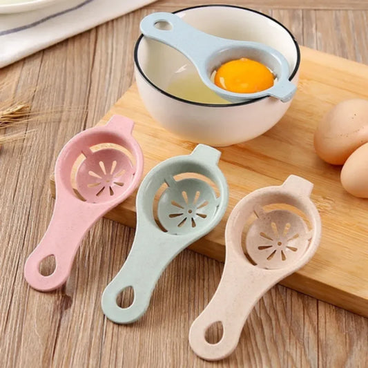 Stem Egg white Separator White and Yolk Filter Kitchen Baking Separator kitchen baked Tool Gadgets - Bee's to Find