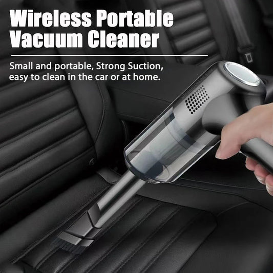 15000PA Mini Portable Wireless Car Vacuum Cleaner Strong Suction Dust Catcher Home Cleaning Machine Cordless Handheld Air Duster - Bee's to Find