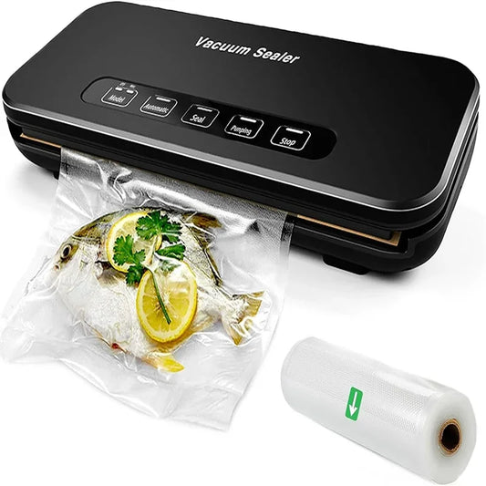 Vacuum Sealer Machine Dry/Moist Vacuum Sealer Machine with Bag Storage Air Sealer Machine for Food Storage and  with Starter Kit - Bee's to Find