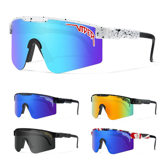 Windproof Cycling Glasses Outdoor Sunglasses MTB Men Women Sport Running Goggles UV400 Bike Fashion Shades Eyewear Without Box - Bee's to Find