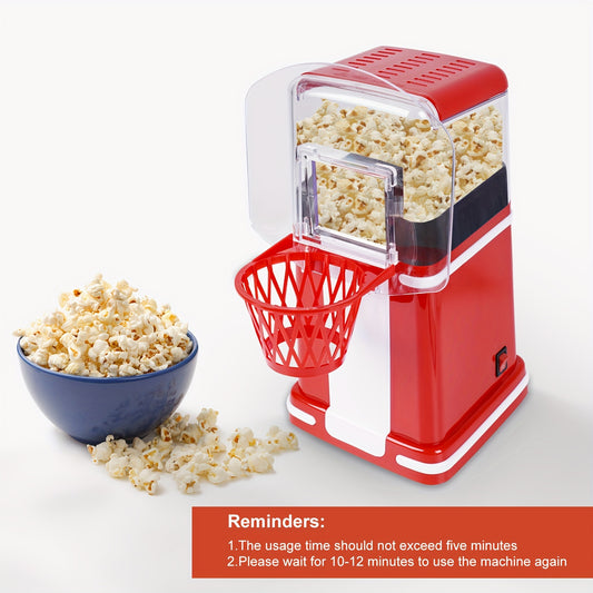 VAVSEA Hot Air Popcorn Popper, Retro Popcorn Maker, 1200W Electric Popcorn Machine, Oil Free, 3.3lb for Home Party Kids, New, Red Bee's to Find